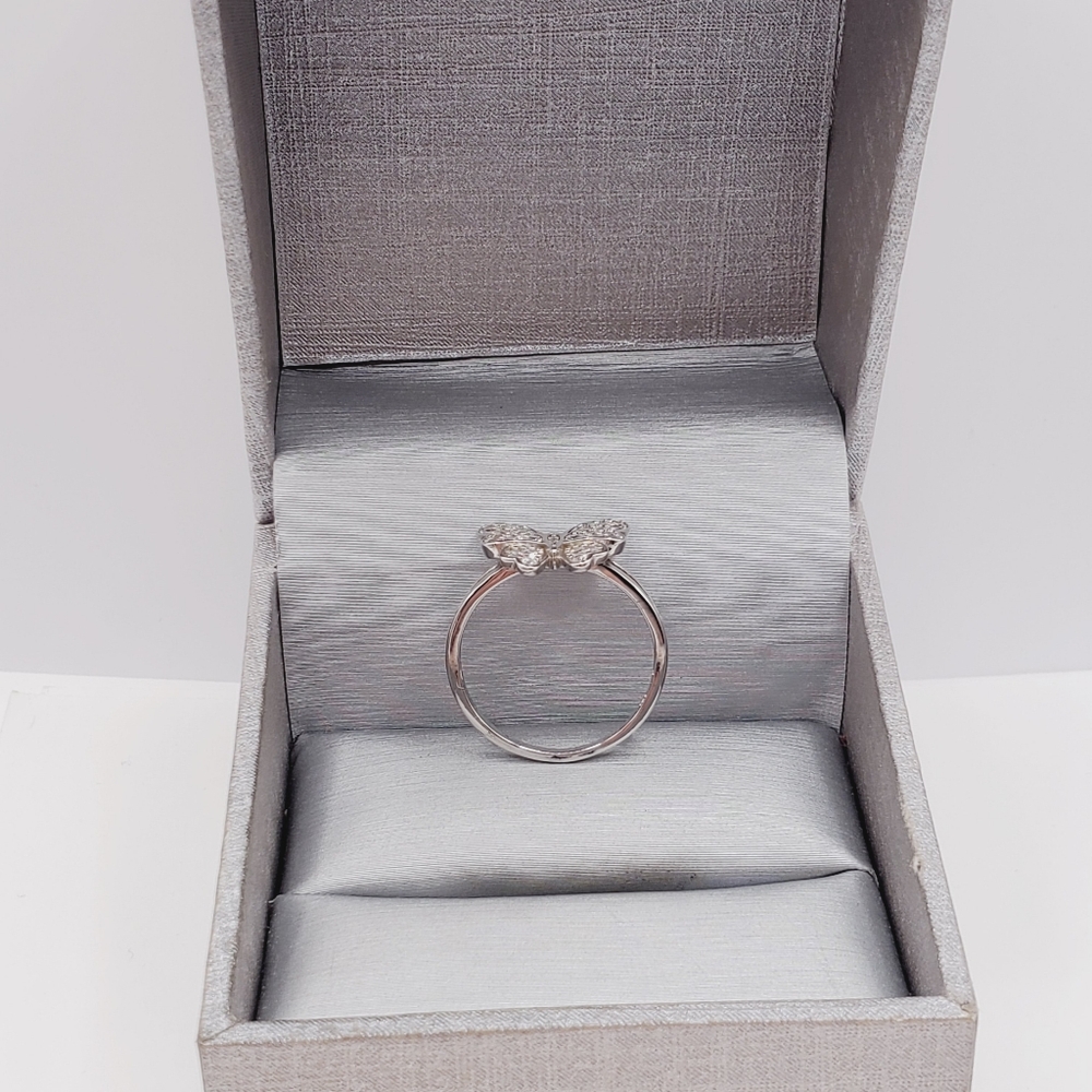 Butterfly Ring 925 Sterling Silver Ring - Picture 3 of 8